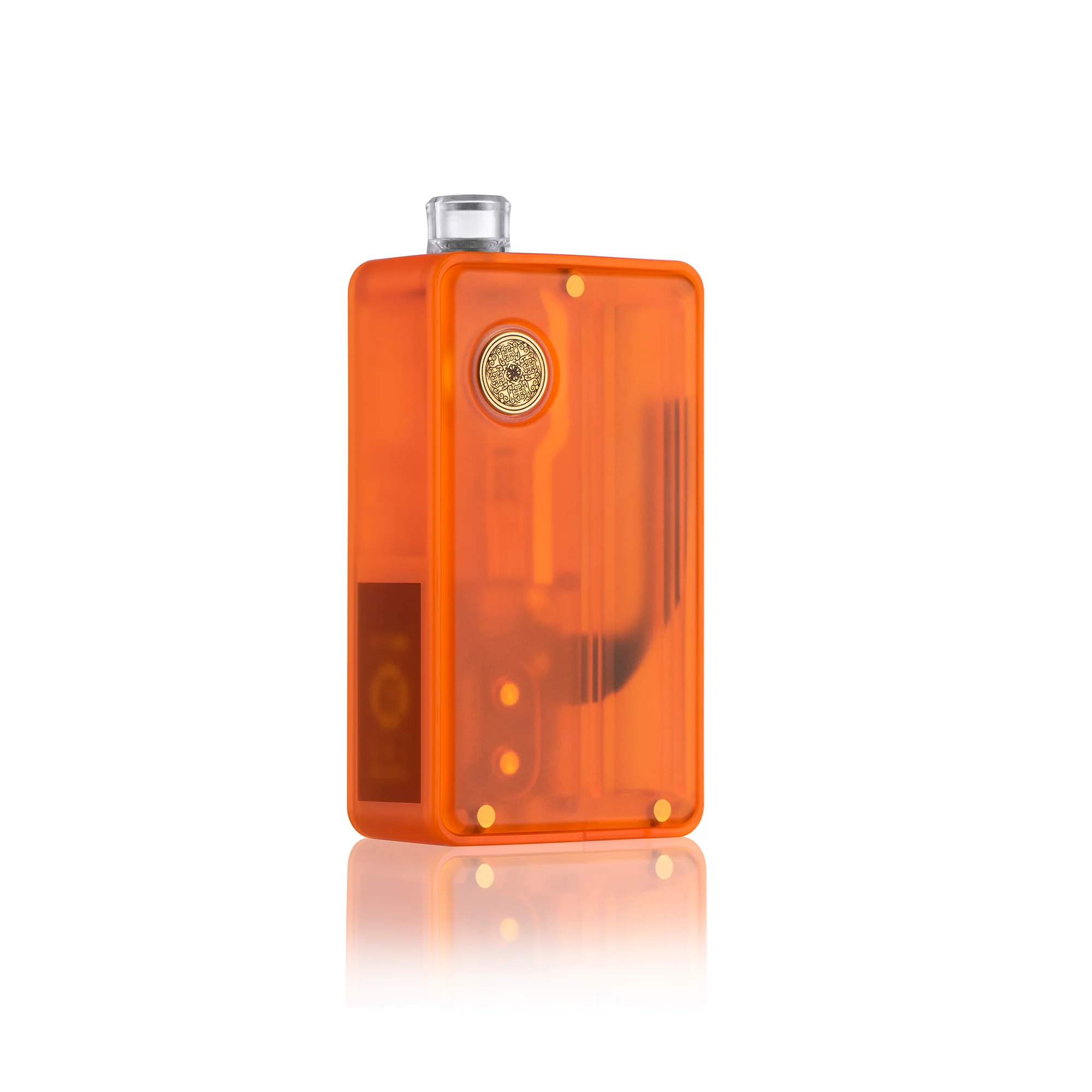 DOTMOD_AIO_V2_Lite_橘色輕量化設計的V2 LITE,擁有2.7ml 煙油倉,兼容 Dotmod 霧化芯從 0.3Ω 到 1.2Ω 都能使用