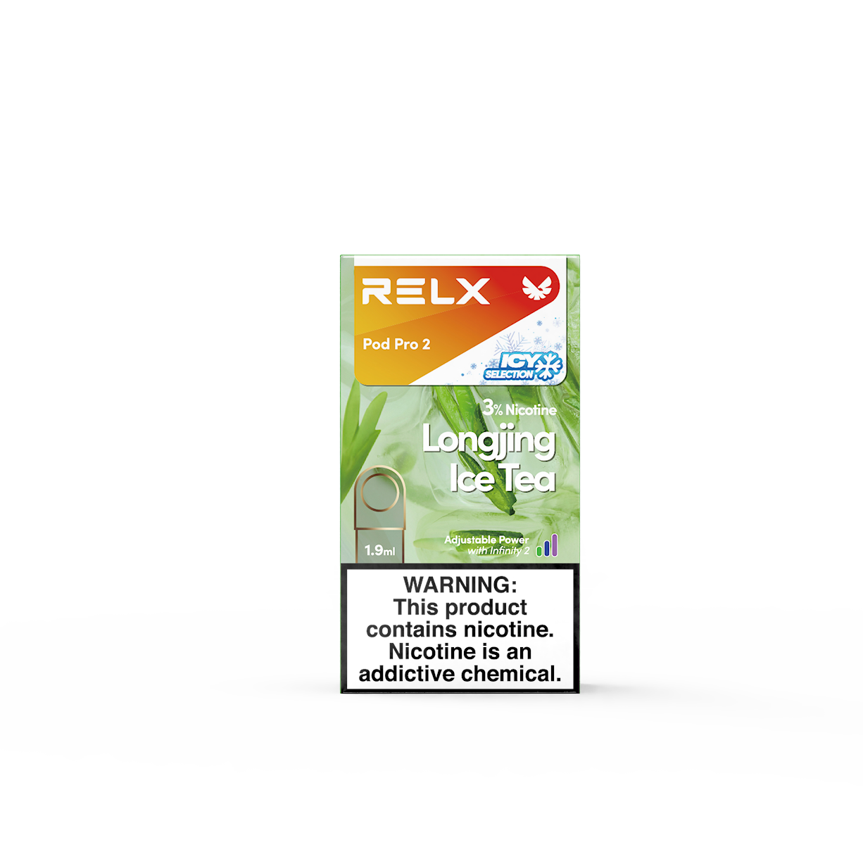 悅刻RELX 電子菸六代煙彈 通用四五代
勁涼龍井(顆)