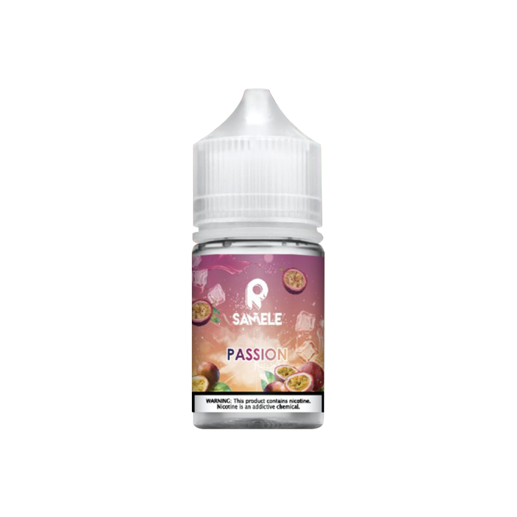 Samele 冰釀百香-30ML，入口各式各樣的莓果在一起總合體,不是以往很單一的莓果口味,男女生都會喜歡的戀愛滋味
